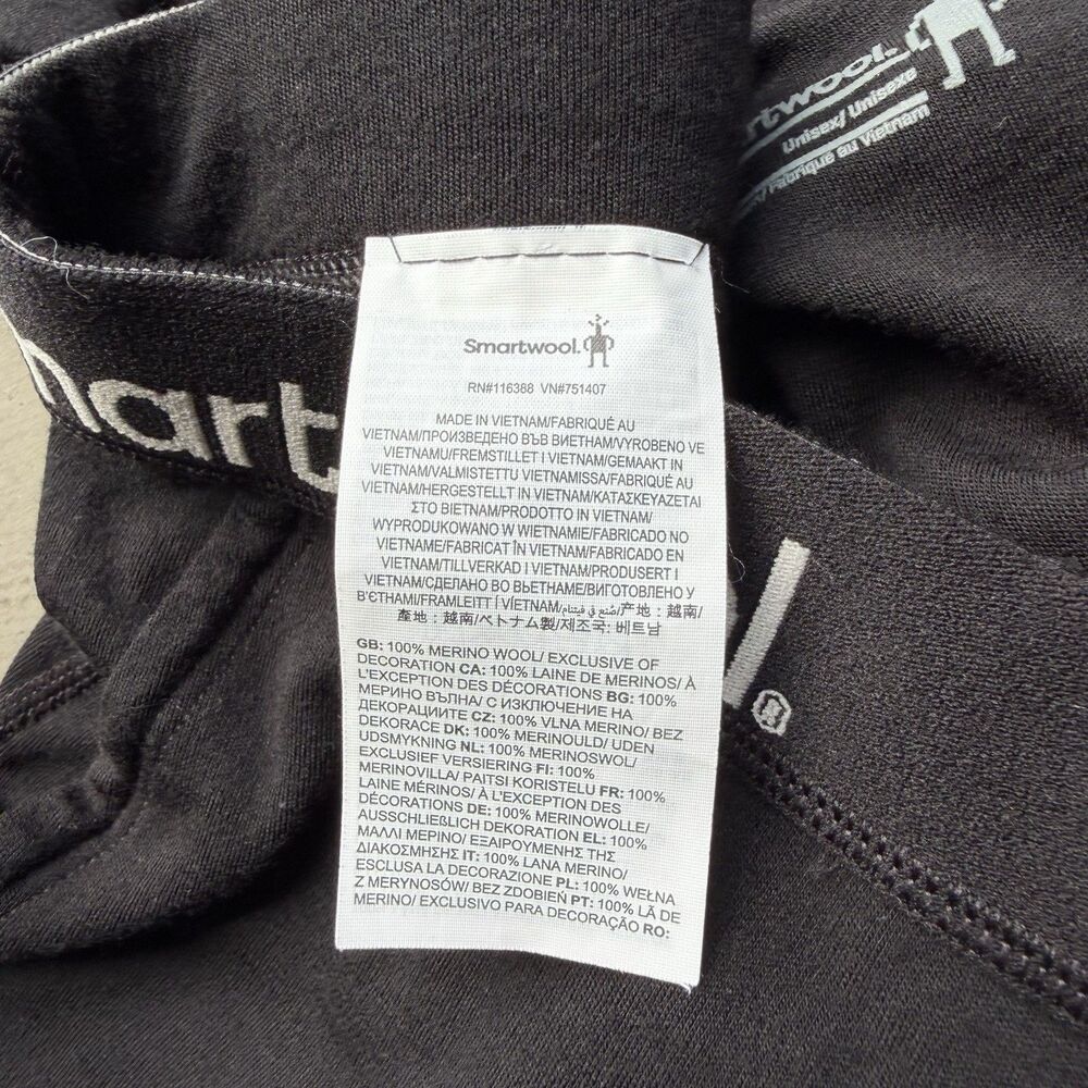 Smartwool Thermal Merino Joggers Unisex L Wool Base Layer Run Hike Leggings - Picture 8 of 11